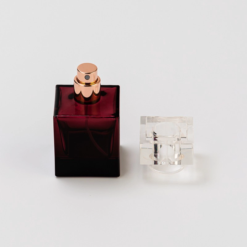 Private Label Square Glass Perfume Bottles Wholesale