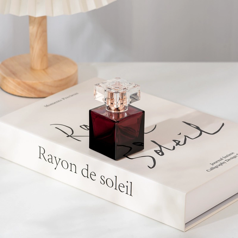 Private Label Square Glass Perfume Bottles Wholesale