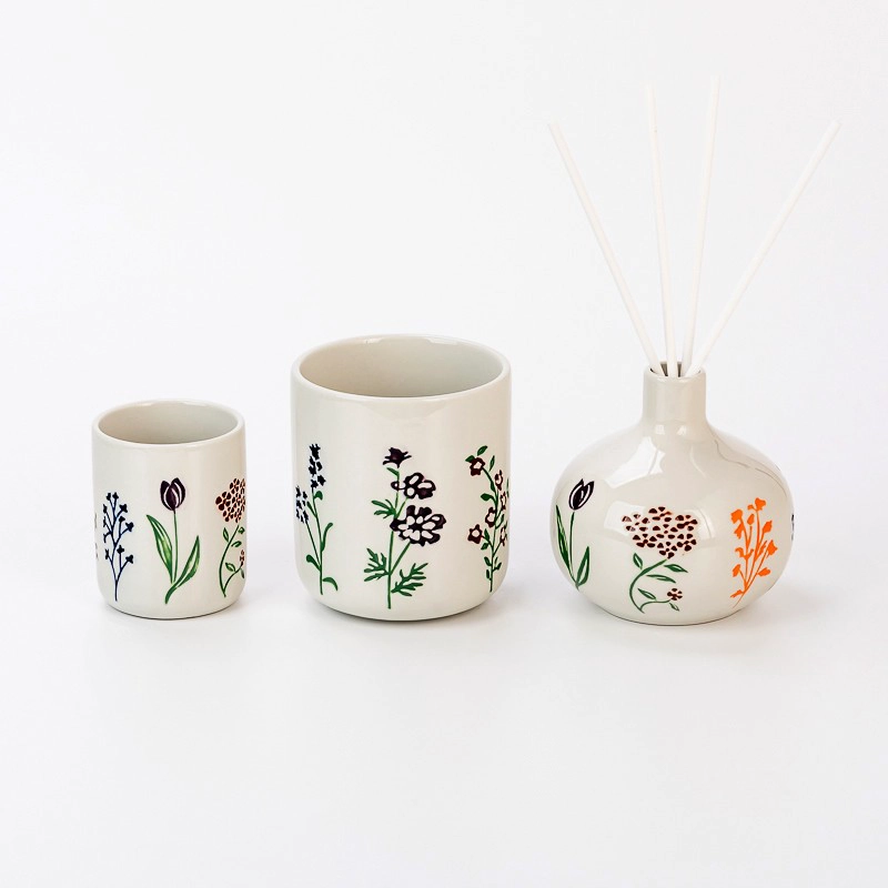 5oz 14oz Empty Ceramic Candle Vessel for Candle Making Unique Spring Collection Ceramic Candle Vessel Wholesale 5oz 14oz Empty Ceramic Candle Vessel for Candle Making Unique Spring Collection Ceramic Candle Vessel Wholesale