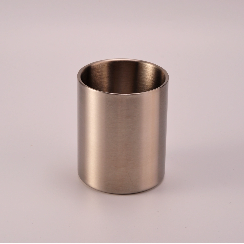Hot sale 12oz straight-side metal candle holders