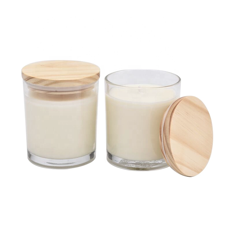 Wholesale Clear Glass Candle Jars For Candle Making 6 oz 7 oz 8 oz