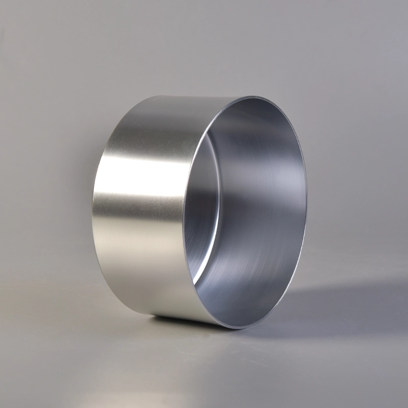 400ml Silver Aluminum Metal Candle Jar Wholesale