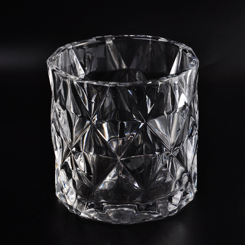 Wholesale Luxury Diamond Glass Candle Jars