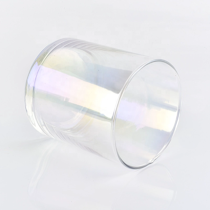 Transparent cylinder table Glass Candle holder wholesales