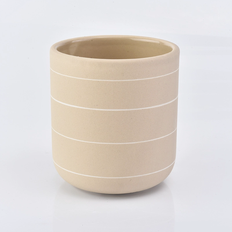Ceramic Candle Jars For Decoration