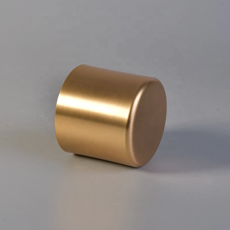 100ml Gold Metal Tea Light candle holder for travelling