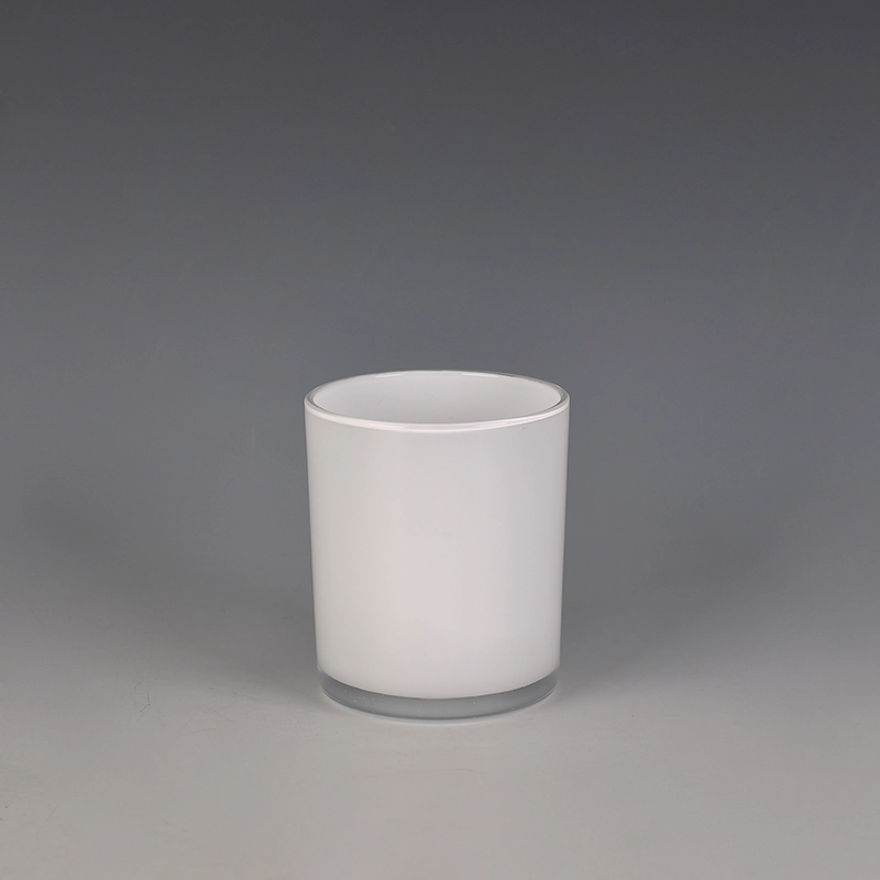 Wholesale empty straight side glass candle jar for candle making