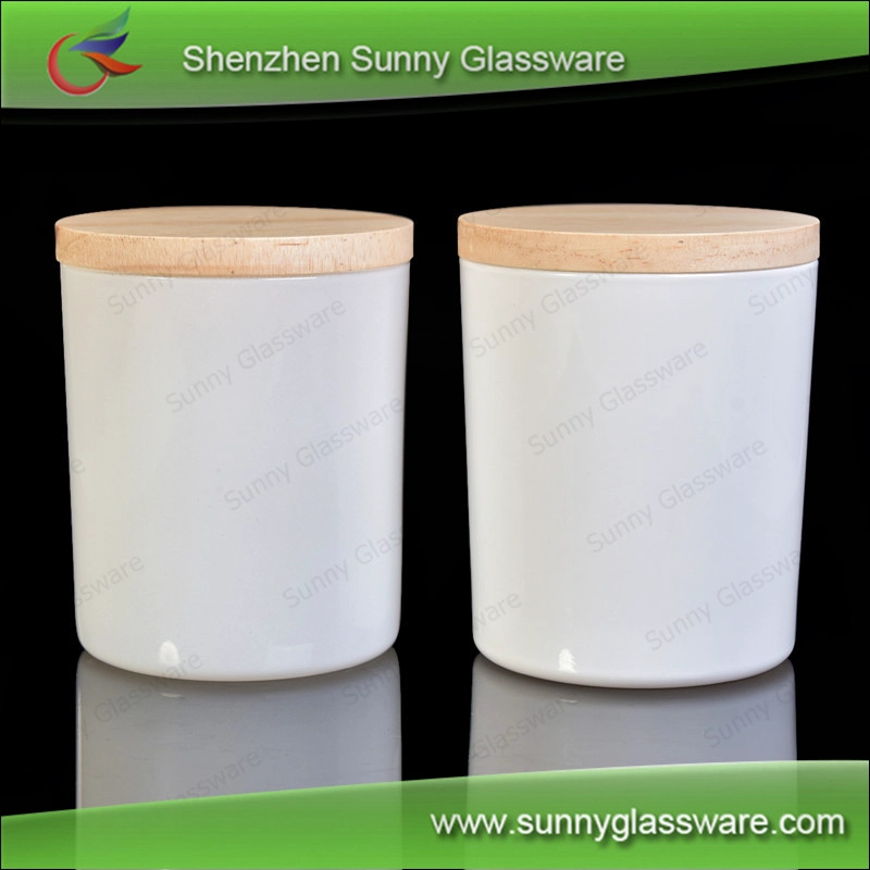Popular classic straight-side glass candle holders wholesale