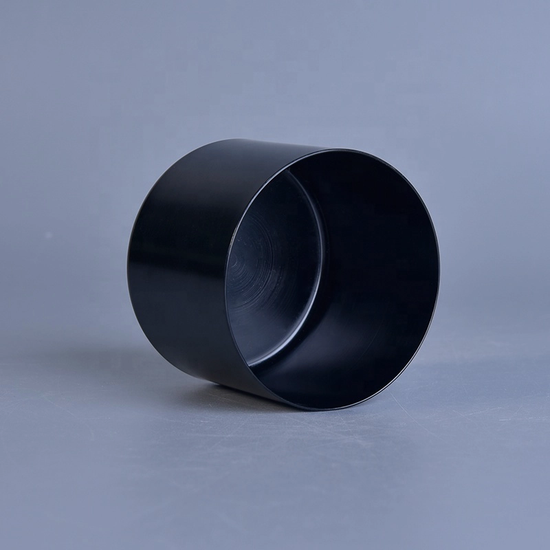 140ml Black Metal Candle Holders for scented candles
