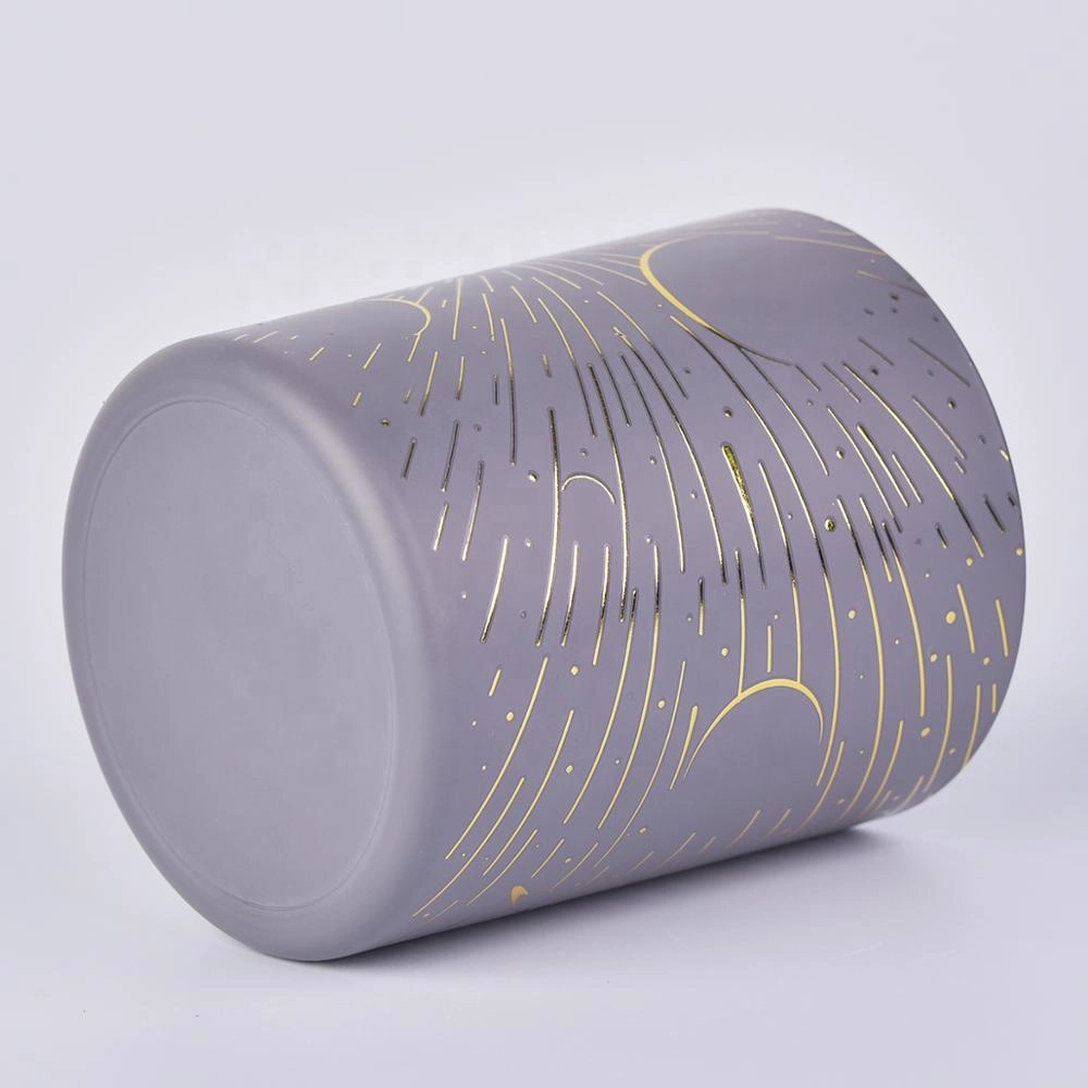 10oz Cylinder Glass Holder For Candle Making