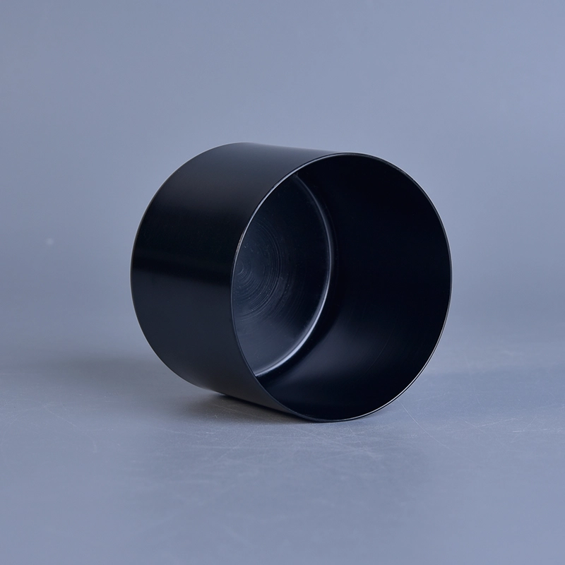 140ml Black Metal Candle Holders for scented candles