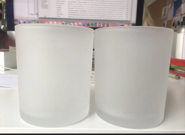 Wholesale empty straight side glass candle jar for candle making
