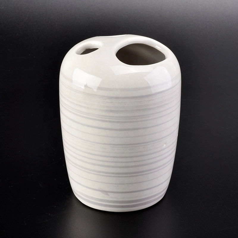 luxury ceramic bathroom accessories with soap dish holder tumbler lotion dispenser