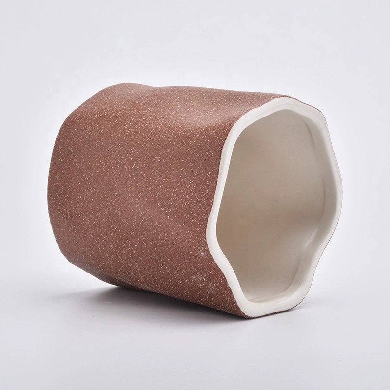 Wholesale custom ceramic candle jars
