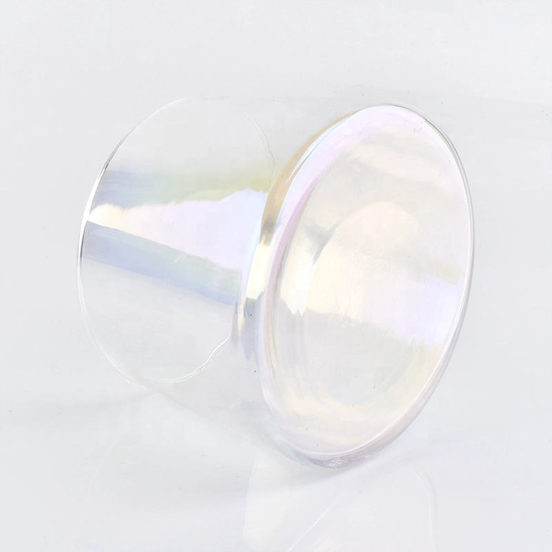 Clear Glass Candle container home decoration