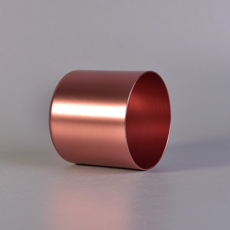 Rose Gold Metal Tea Light Votive Candle Holder