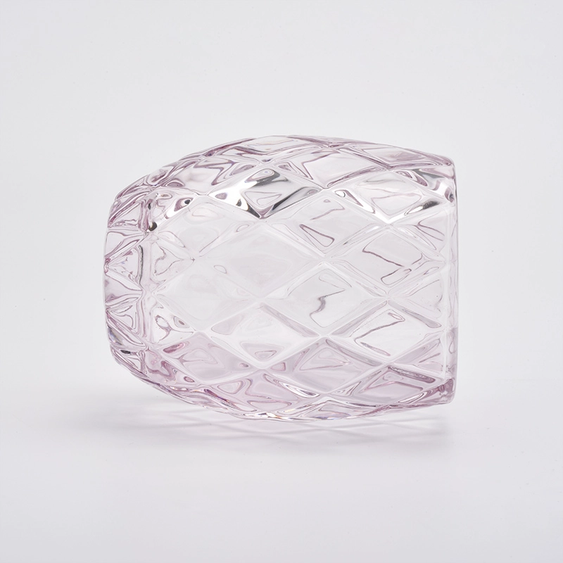 200ml Luxury Pink Candle Glass Jar  Wholesale