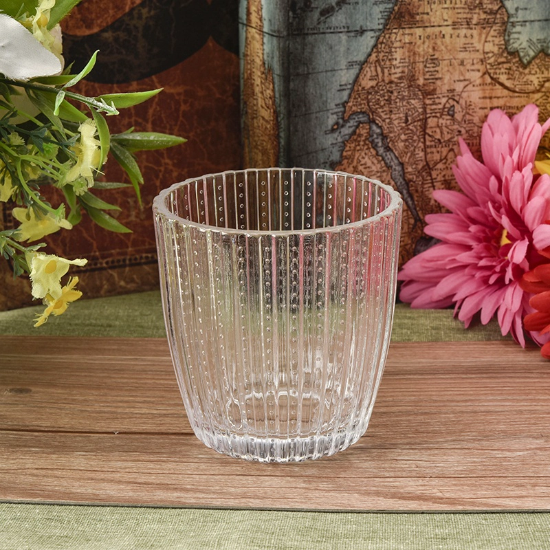8oz custom suppliers glass scented candle jar