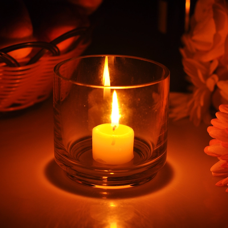 Crystal Glass Candle Holders