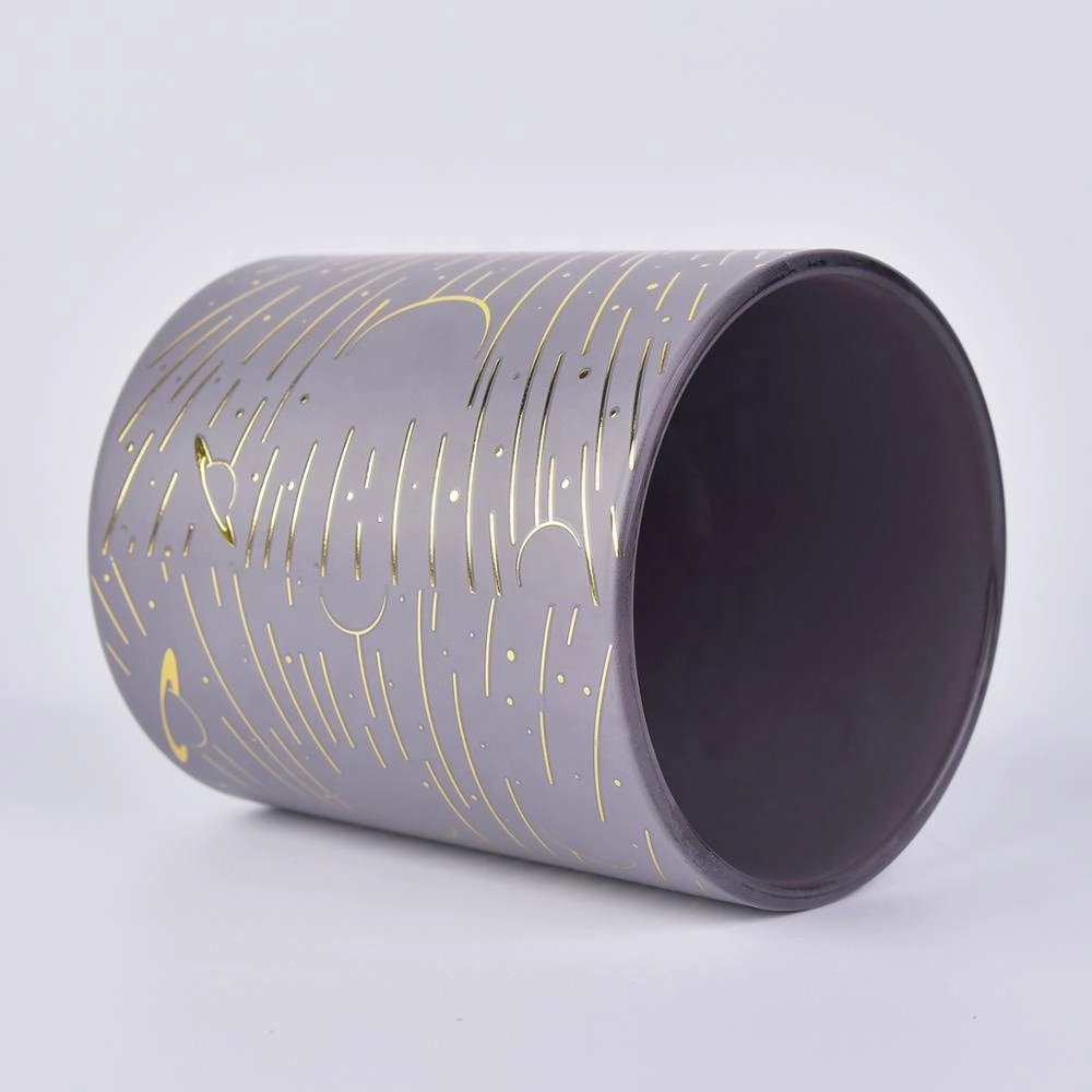 10oz Cylinder Glass Holder For Candle Making