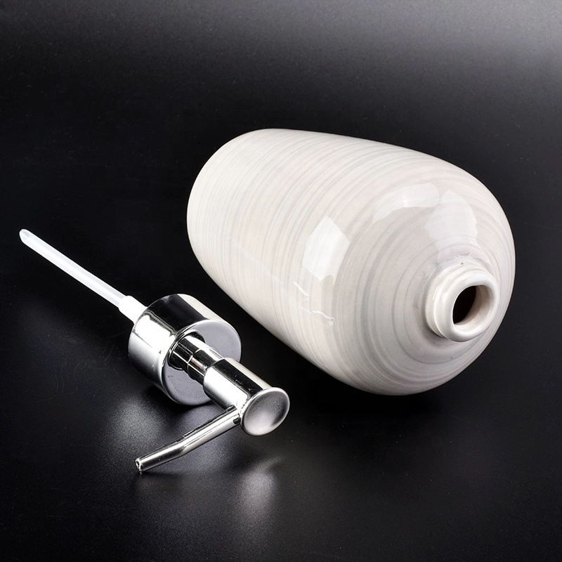 luxury ceramic bathroom accessories with soap dish holder tumbler lotion dispenser