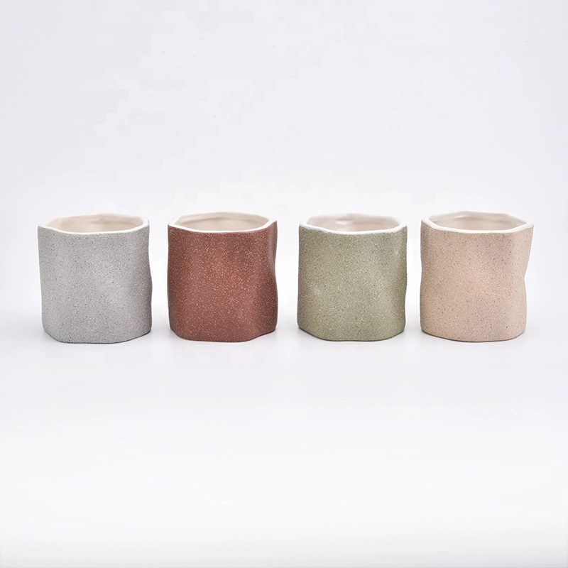 Wholesale custom ceramic candle jars