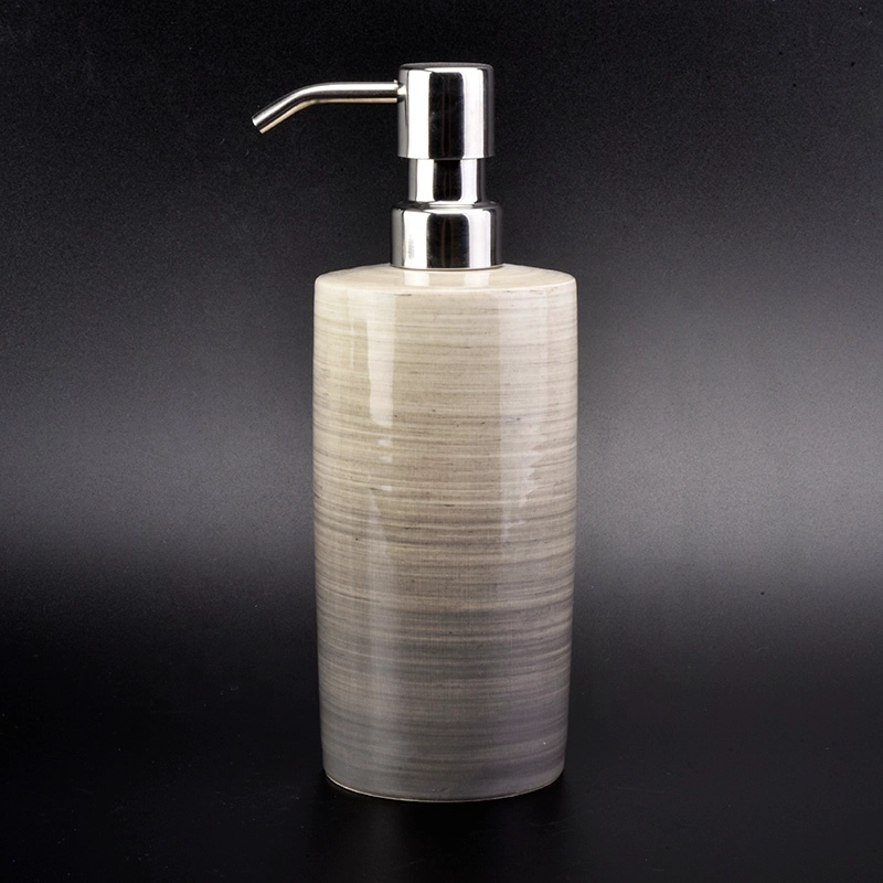 Ceramic bathroom accessories set lotion dispenser soap dish holder doubl toothbrush holder
