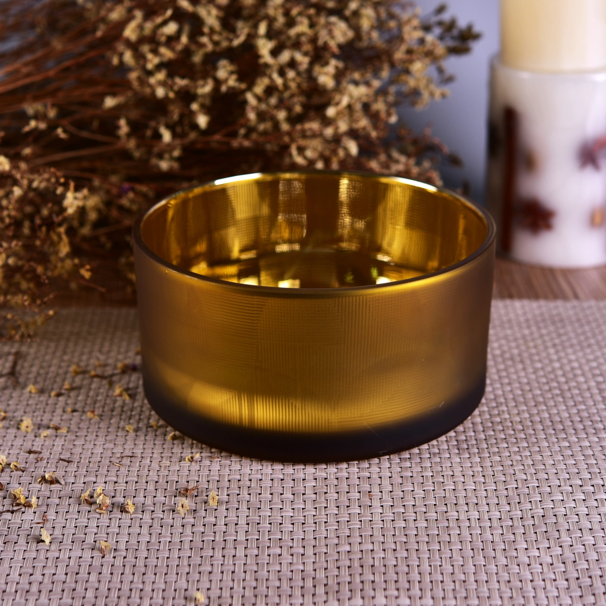  glass jars for candle making