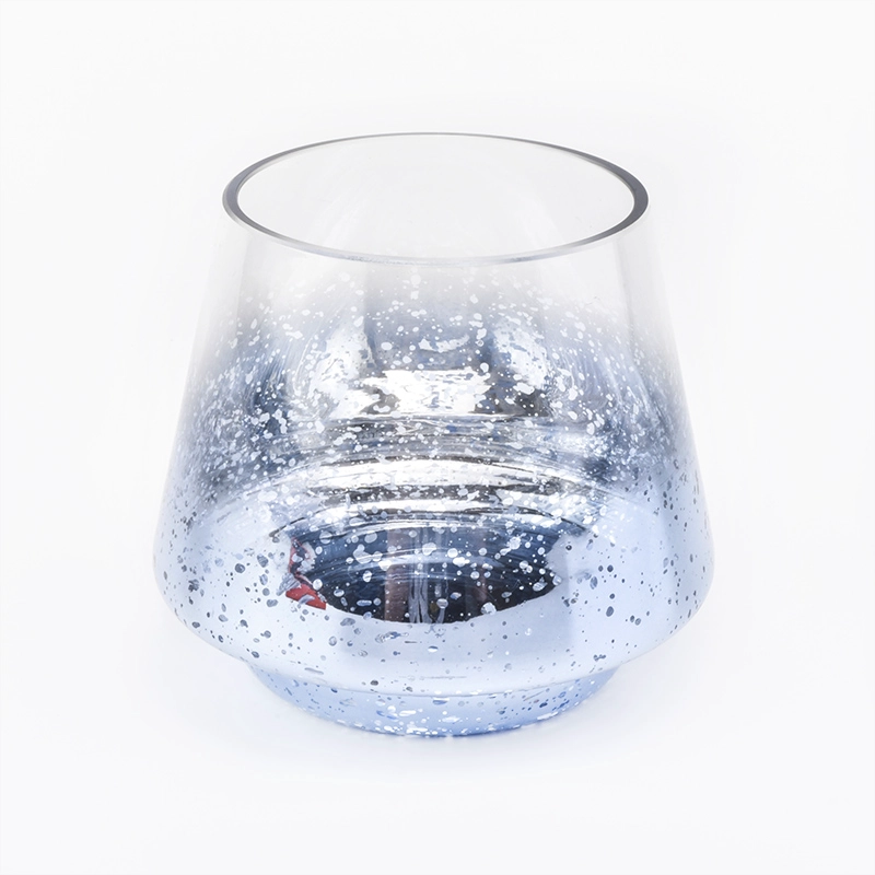 Custom Mercury Glass Candle Jars