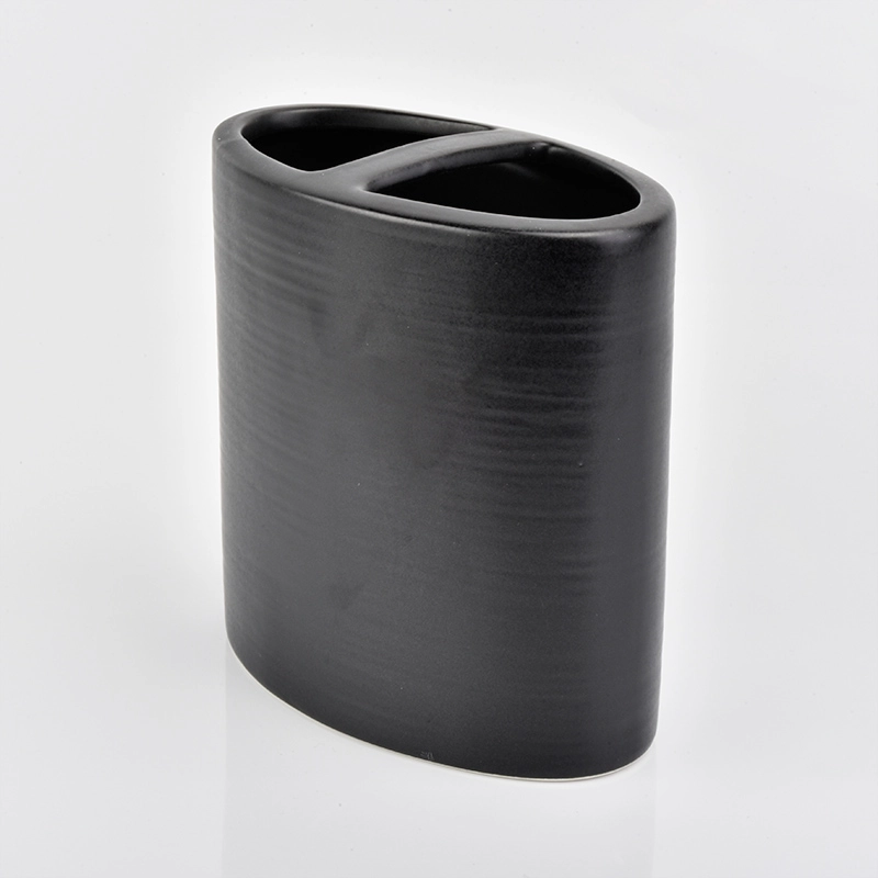 Luxury Ceramic Black hotel Bathroom Accessories Sets China