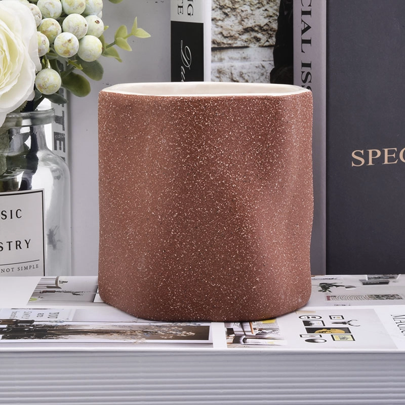 Wholesale custom ceramic candle jars