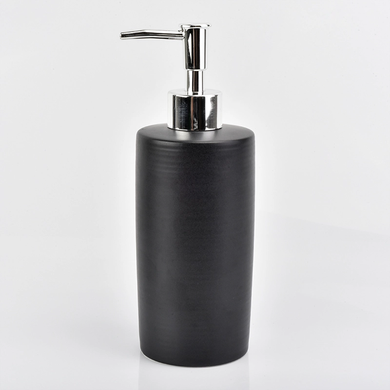 Luxury Ceramic Black hotel Bathroom Accessories Sets China
