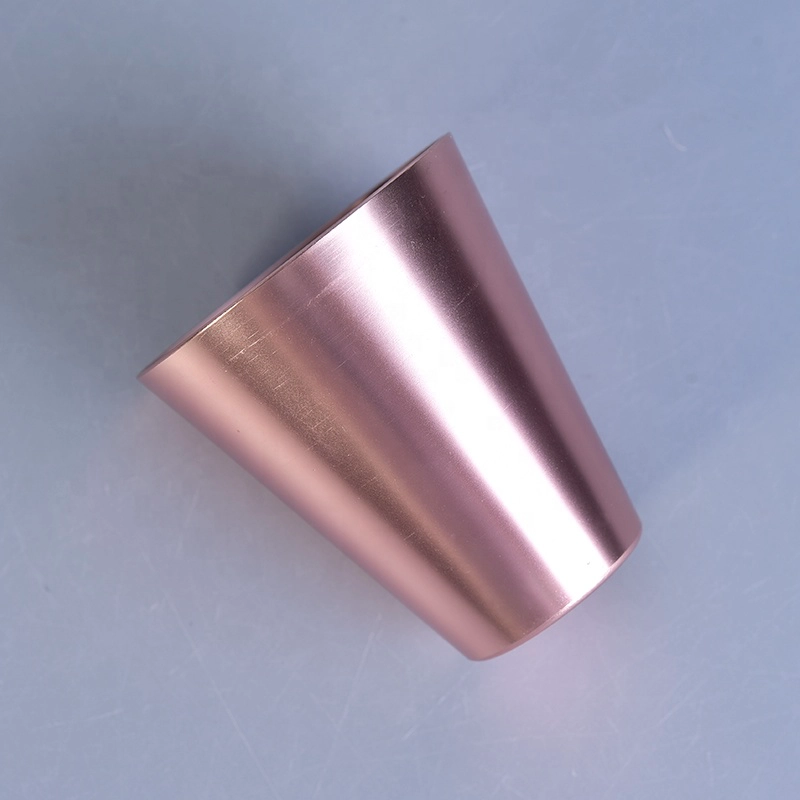 China Vintage pillar aluminum tealight candle holder metal manufacturer