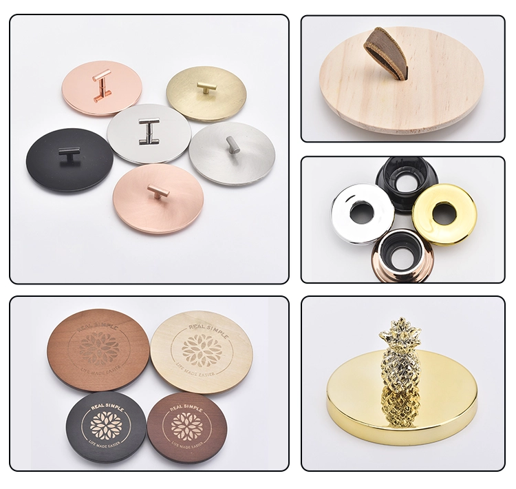 Silver Metal Screw Caps For Mason Jars