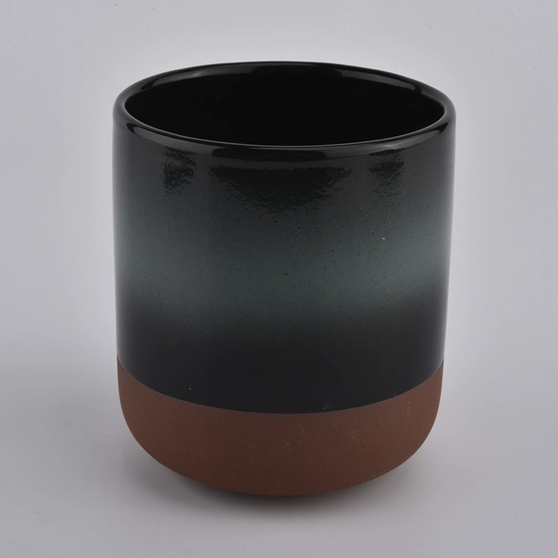 Natural Ceramic Candle Jars