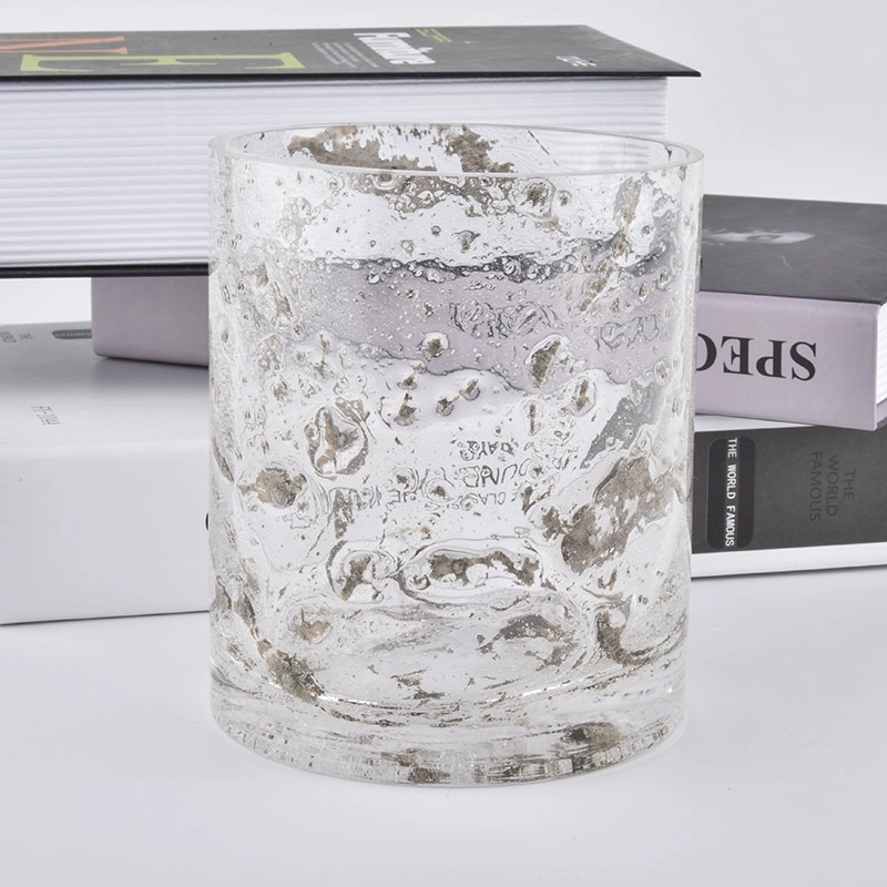 16oz Custom Hand Blown Glass Jar Candle