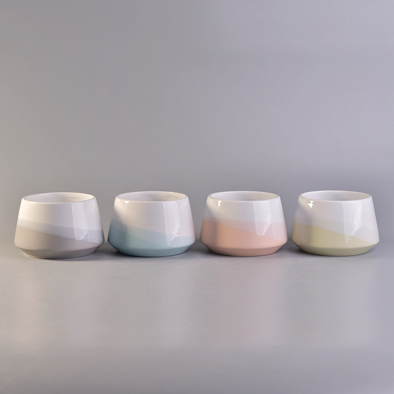 Large Ceramic Candle Vessels