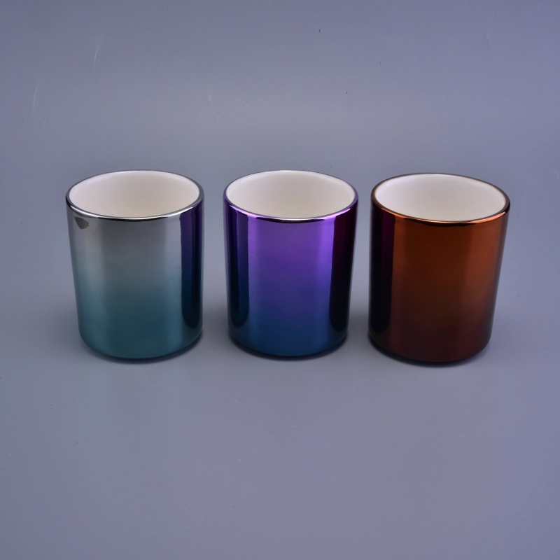 copper ceramic candle vessels