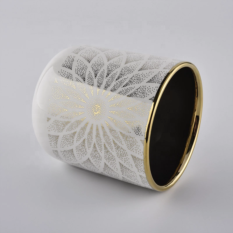 Home Decorative Ceramic Jar For Candle Making