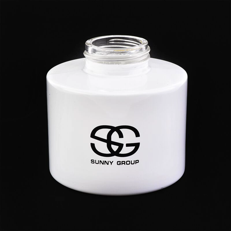 Matte White Empty Reed Diffuser Glass Bottle