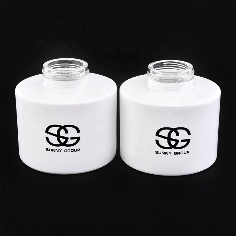 Matte White Empty Reed Diffuser Glass Bottle