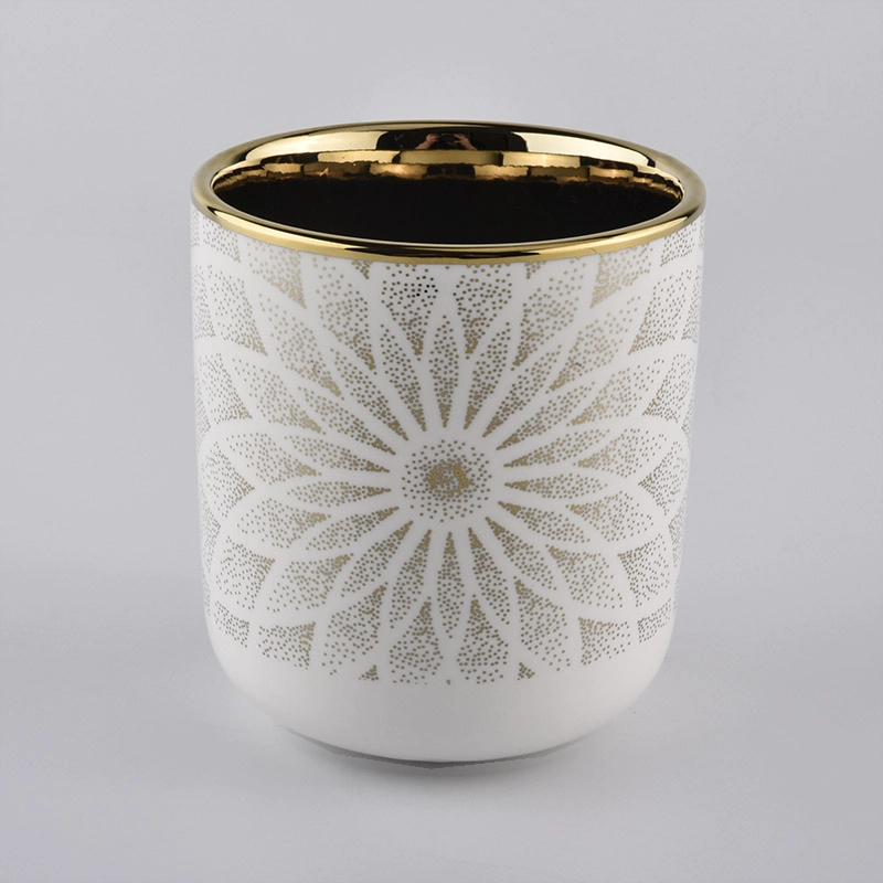 Home Decorative Ceramic Jar For Candle Making