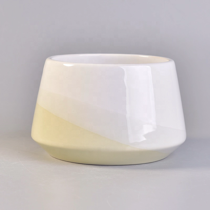 Luxury Home Decorative Large Ceramic Candle Vessels