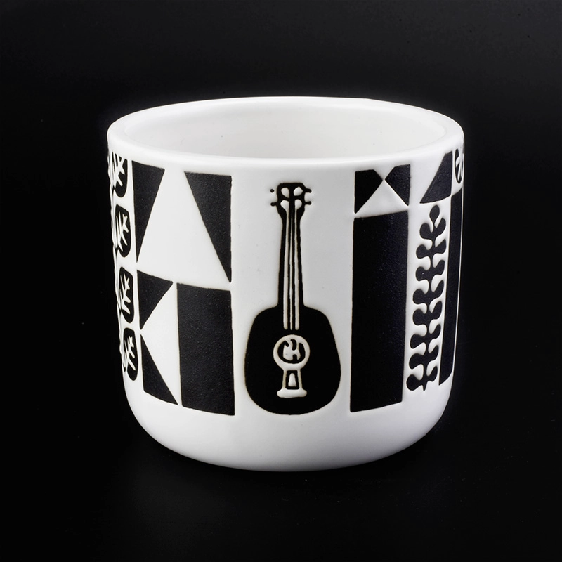 Custom Decorative Ceramic Candle Vessels