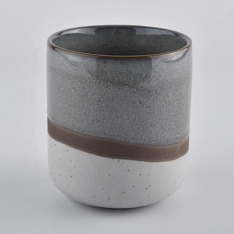 Transmutation Glaze Candle Ceramic Jars For Christmas