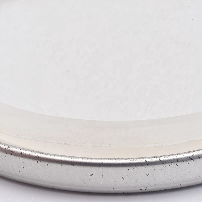 Suppliers Custom round silver metal lids for Candle Jar holder