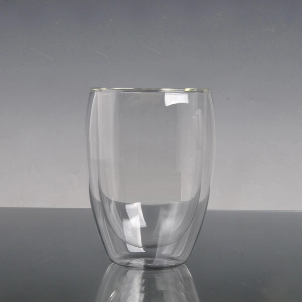 Customized Unbreakable Double Wall Drinking Glass Tea Coffee Cup