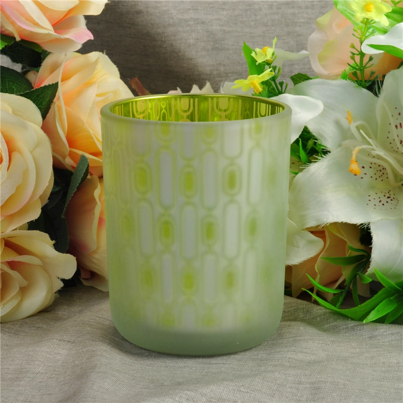 Customized Christmas Wedding Decorative Glass Candle Jars Wholesale