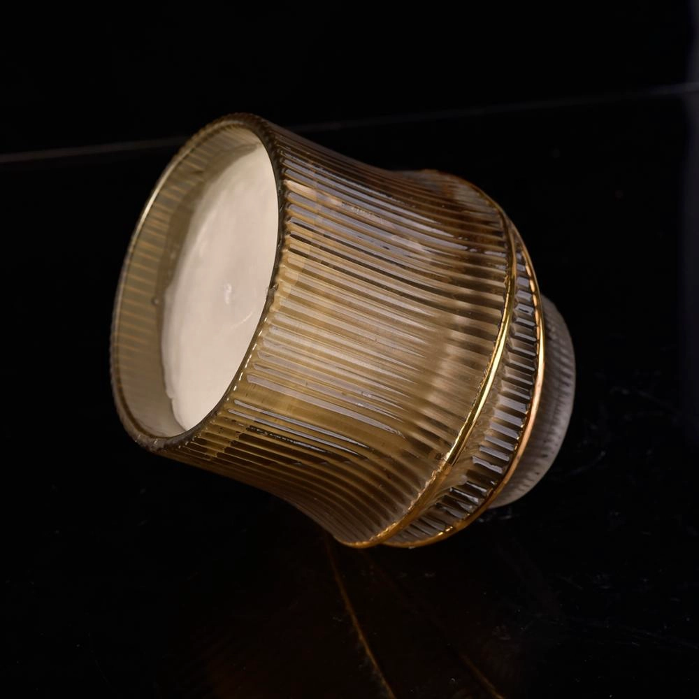 Sunny home decoration customized glass candle jars wholesales