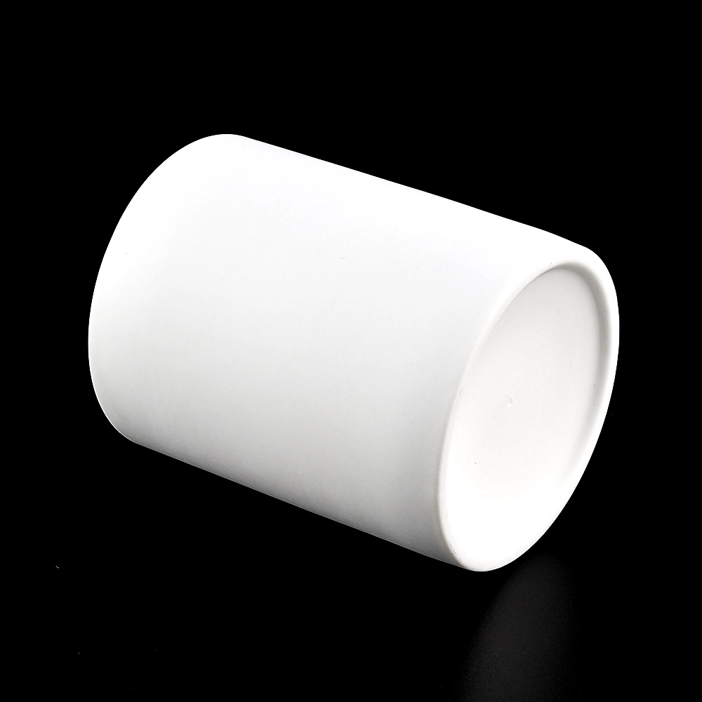 Matte White Ceramic Candle Jars Wholesale